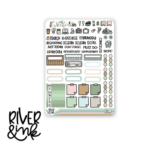 Storybook| Hobonichi Cousin Planner Stickers Kit