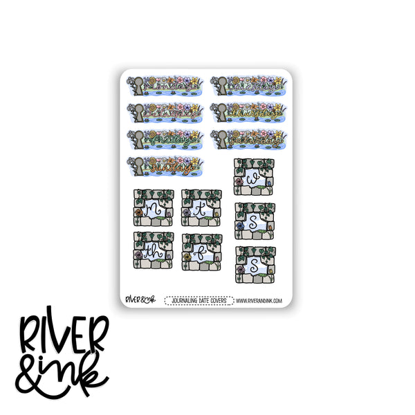 Secret Garden | Journaling Stickers Kit