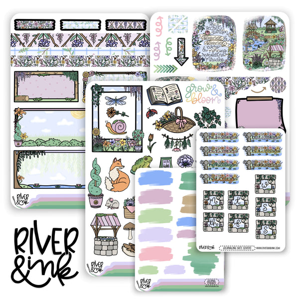Secret Garden | Journaling Stickers Kit