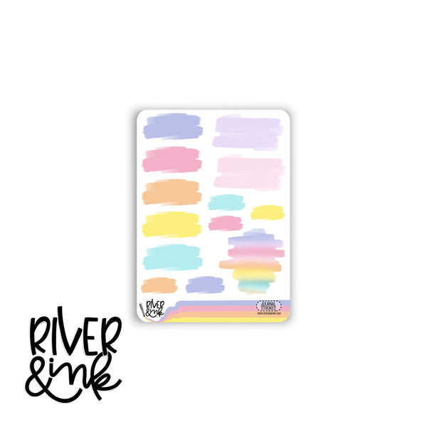 Summer Sunsets | Journaling Stickers Kit