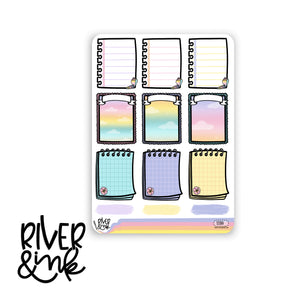 Summer Sunsets Variety Full Boxes | Hand Drawn Planner Stickers