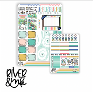 Frost & Flurries| Hobonichi Weeks Sticker Kit Planner Stickers
