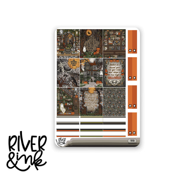 Witching Hour | Hobonichi Cousin Planner Stickers Kit