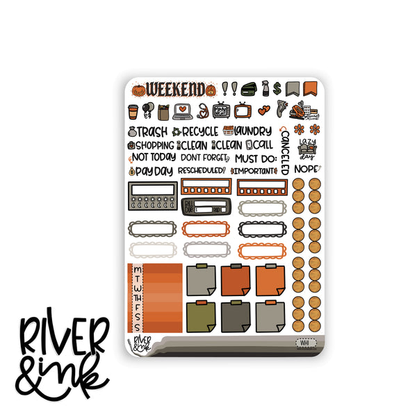 Witching Hour | Hobonichi Cousin Planner Stickers Kit