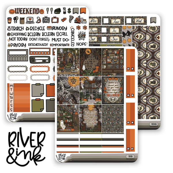 Witching Hour | Hobonichi Cousin Planner Stickers Kit