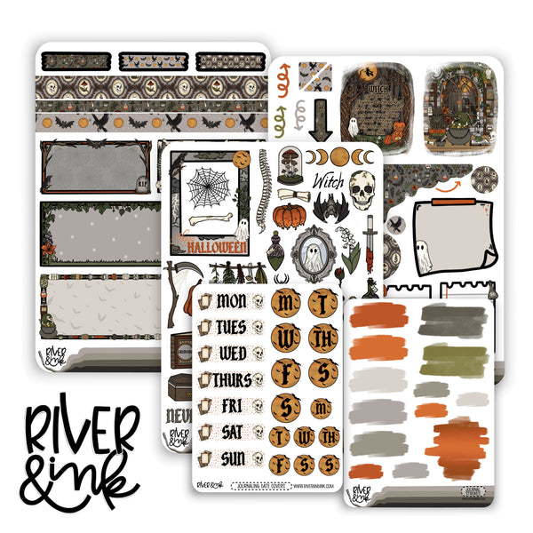 Witching Hour | Journaling Stickers Kit