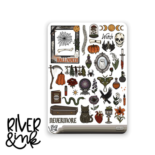 Witching Hour | Journaling Stickers Kit