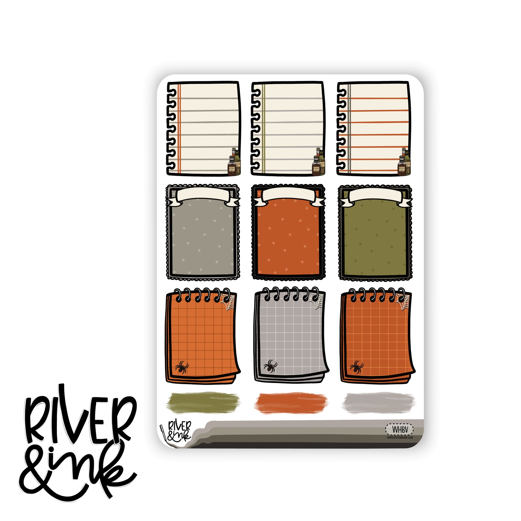 Witching Hour Variety Full Boxes | Hand Drawn Planner Stickers