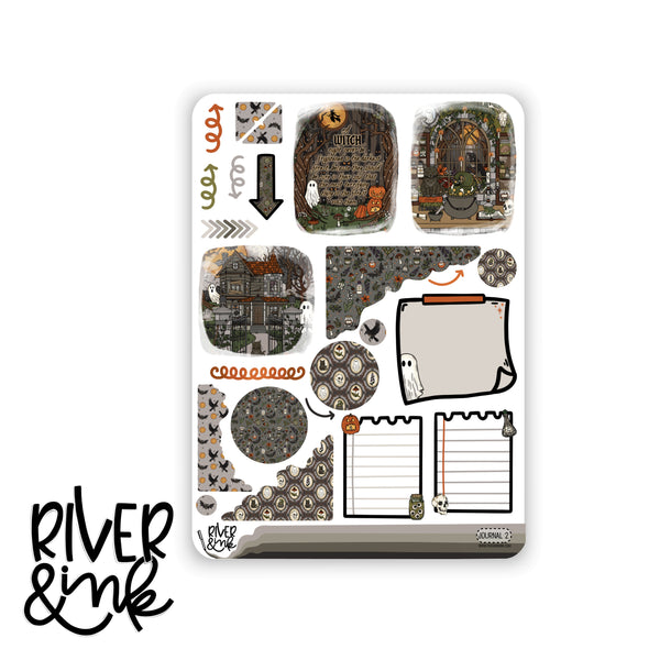Witching Hour | Journaling Stickers Kit