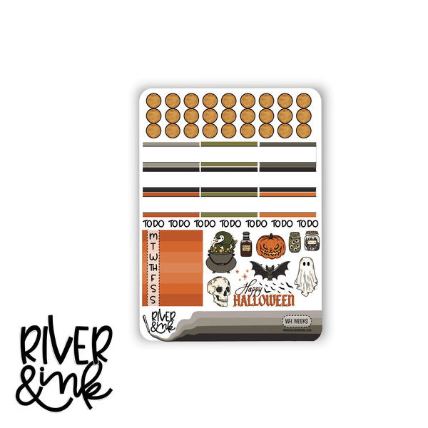 Witching Hour | Hobonichi Weeks Sticker Kit Planner Stickers