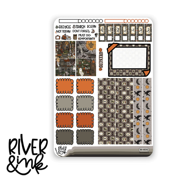 Witching Hour | Hobonichi Weeks Sticker Kit Planner Stickers
