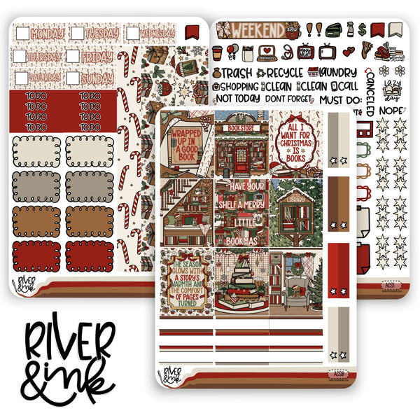 A Christmas Story | Hobonichi Cousin Planner Stickers Kit