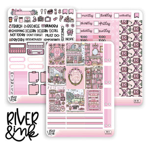 Books & Bows | Hobonichi Cousin Planner Stickers Kit