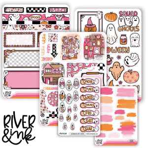 Ghoul Squad Halloween | Journaling Stickers Kit