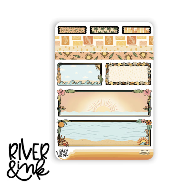Here Comes the Sun | Journaling Stickers Kit