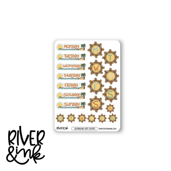 Here Comes the Sun | Journaling Stickers Kit