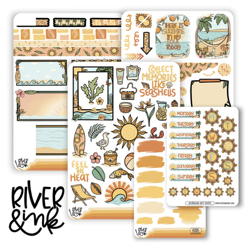 Here Comes the Sun | Journaling Stickers Kit