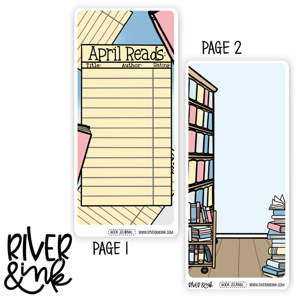 Hobonichi WEEKS 2023 DIGITAL DOWNLOAD Monthly Journaling Full Sheet Bundle | Hand Drawn Planner Stickers