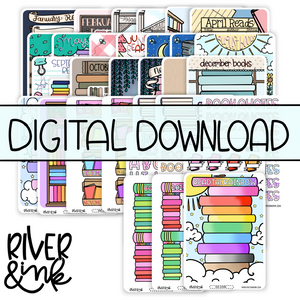 A5 2023 Digital Download Book Journaling Bundle *PERSONAL USE ONLY*