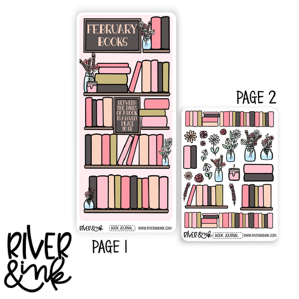 Painted Hobonichi Date Cover  Hand Drawn Planner Stickers – River & Ink