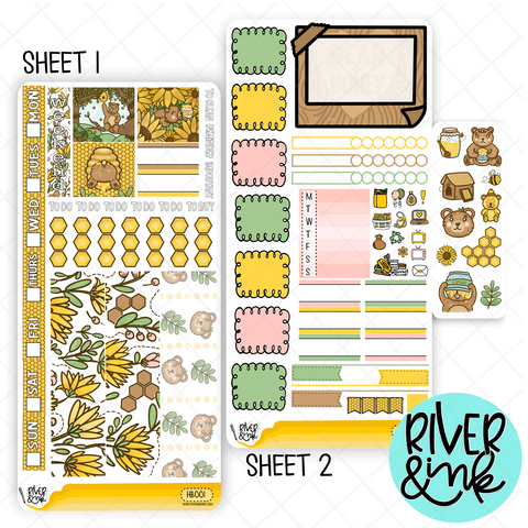 Still Growing  Hobonichi Weeks Sticker Kit Planner Stickers – River & Ink