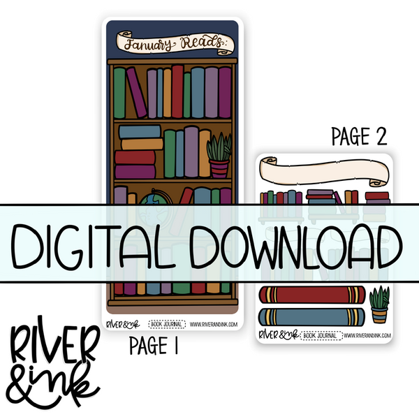 Hobonichi WEEKS 2023 DIGITAL DOWNLOAD Book Journaling Mega Bundle | Hand Drawn Planner Stickers