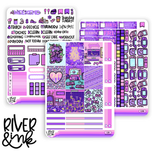 Level Up | Hobonichi Cousin l Planner Stickers Kit