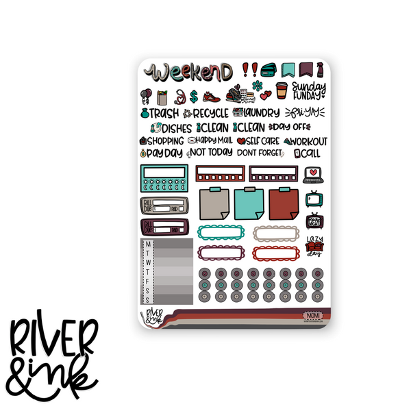 Magic of Music Concert | Hobonichi Cousin Planner Stickers Kit