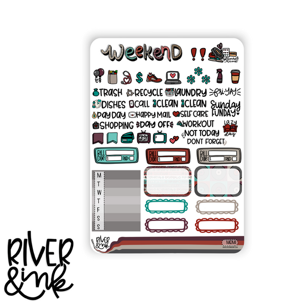 Magic of Music Concert | Vertical Stickers Kit Planner Stickers