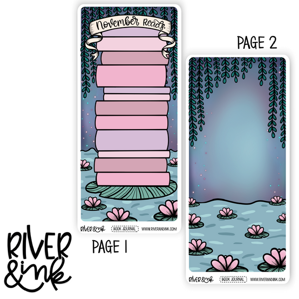 Hobonichi WEEKS 2023 Monthly Journaling Full Sheet Bundle | Hand Drawn Planner Stickers