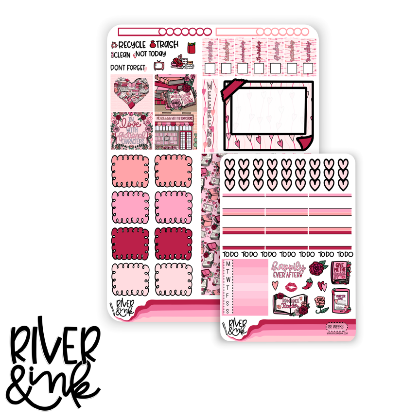 Romance Reader | Hobonichi Weeks Sticker Kit Planner Stickers