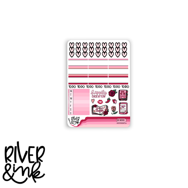 Romance Reader | Hobonichi Weeks Sticker Kit Planner Stickers