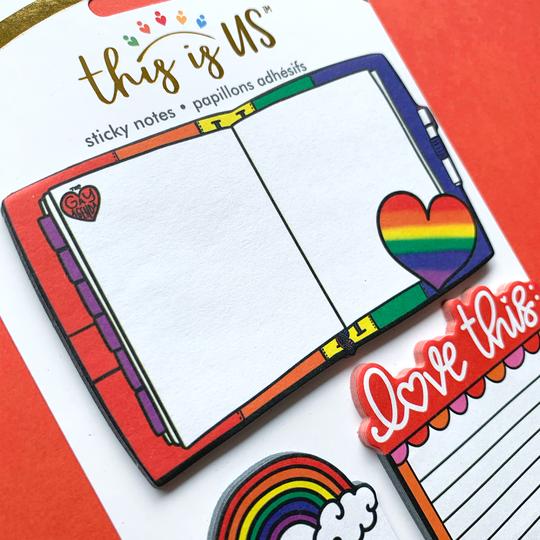 Love is Love Sticky Notes | River & Ink x PHP Collab