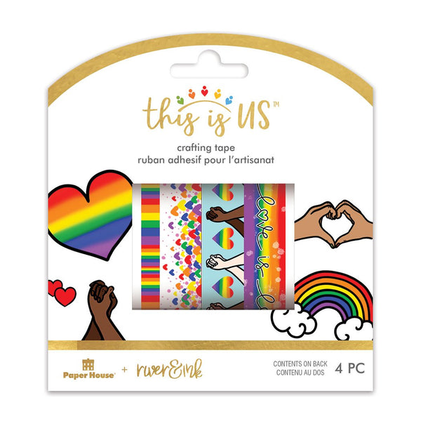 Gay Pride Rainbow Washi Tape LGBTQ+