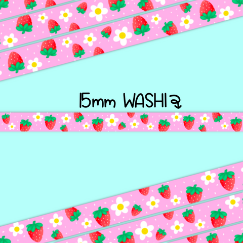Strawberry Fields | Washi Tape