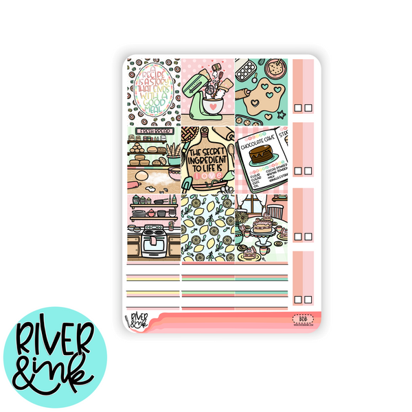 Bakers Dozen | Hobonichi Cousin l Planner Stickers Kit