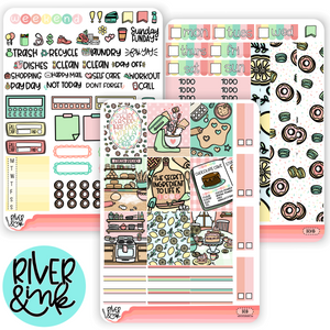 Bakers Dozen | Hobonichi Cousin l Planner Stickers Kit