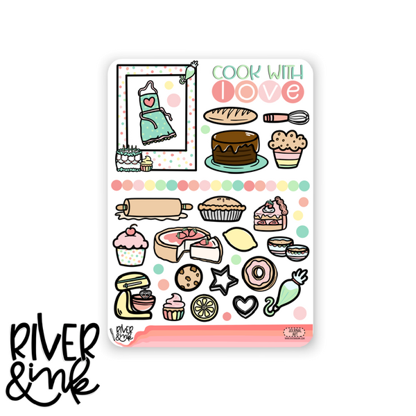 Bakers Dozen | Journaling Stickers Kit