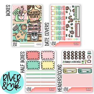 Bakers Dozen | Mini Weekly Planner Stickers Kit