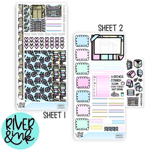 Bookworm Hobonichi Weeks Sticker Kit | Planner Stickers