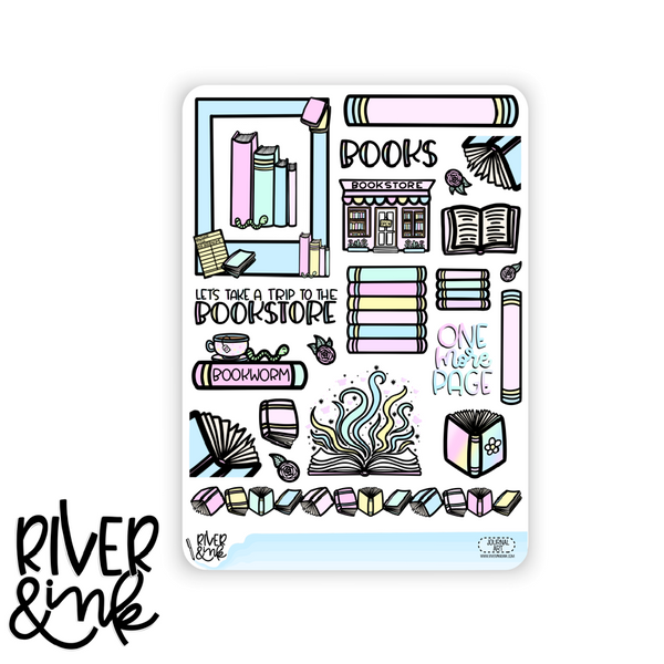 Bookworm | Journaling Stickers Kit