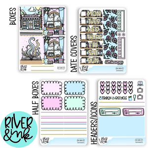 Bookworm | Mini Weekly Planner Stickers Kit