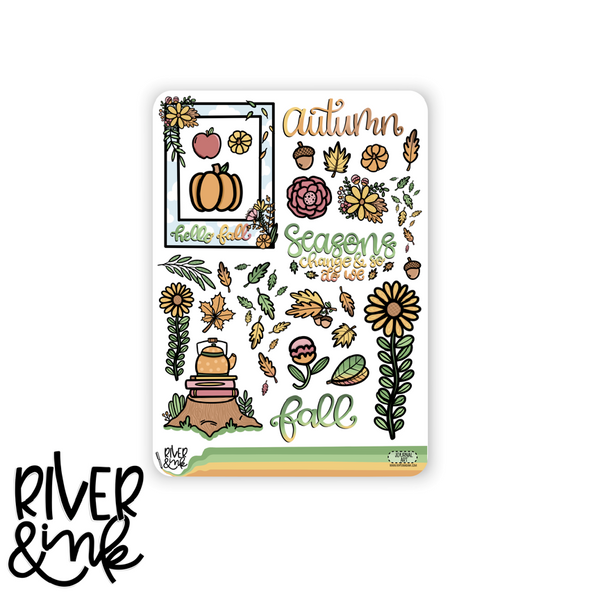 Changing Seasons | Journaling Stickers Kit