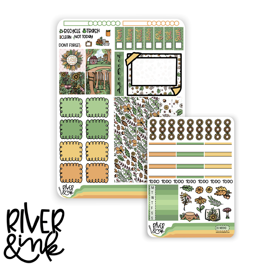 Changing Seasons | Hobonichi Weeks Sticker Kit Planner Stickers