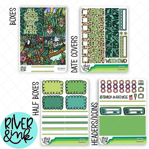 Call of the Wild | Mini Weekly Planner Stickers Kit