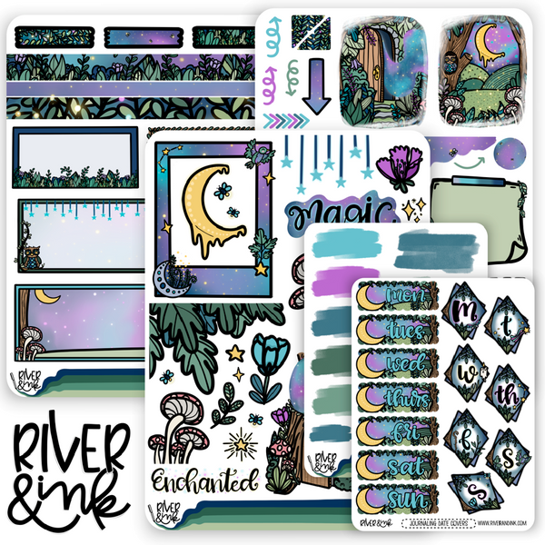 Enchanted Forest | Journaling Stickers Kit