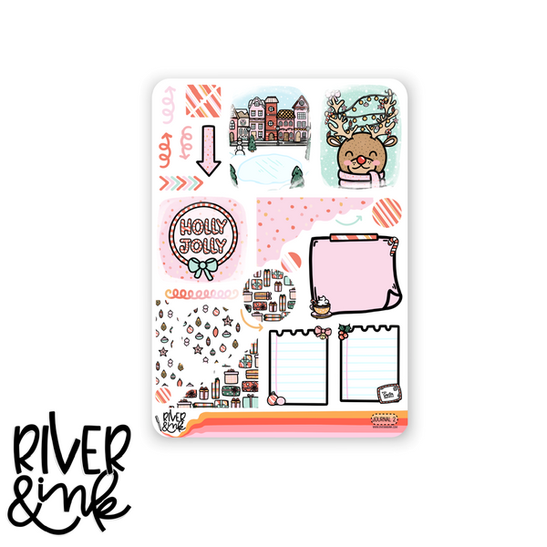 Holly Jolly | Journaling Stickers Kit