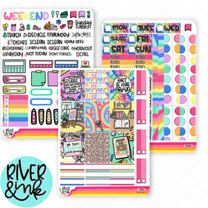 Make and Create | Hobonichi Cousin l Planner Stickers Kit