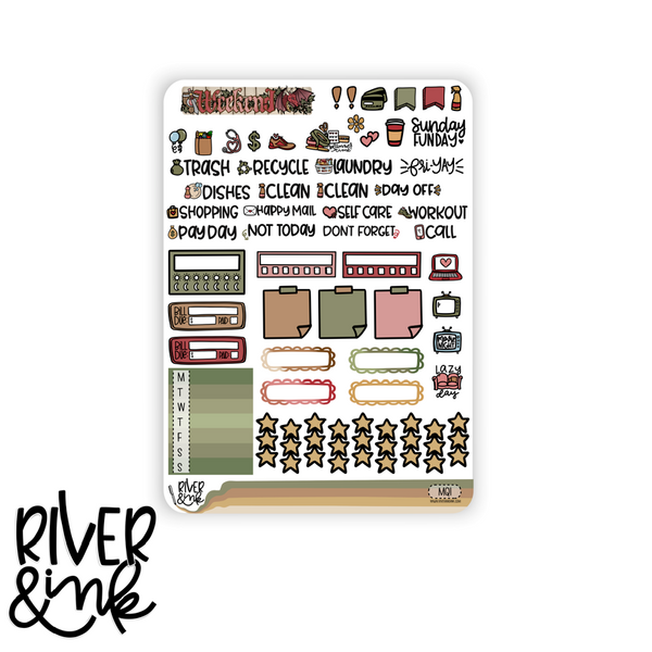 Magical Quest Fantasy Book | Hobonichi Cousin Planner Stickers Kit