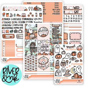 Pumpkin Patch | Vertical Stickers Kit Planner Stickers